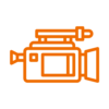 ícone filmagem - cinema e audiovisual